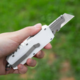 ainhue AQ37 Auto Retractable Box Cutters Utility Knife