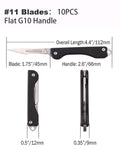 Samior S12 Mini SlipJoint 3# Scalpel Handle Folding Pocket Knife