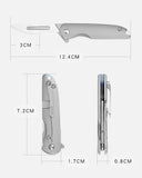 Samior S08 Mini Folding Scalpel Neck Knife, #24 Blades