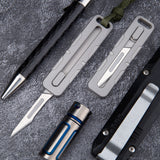 ainhue A275 Mini Retractable Utility Box Cutter Knife 3# Scalpel Handle