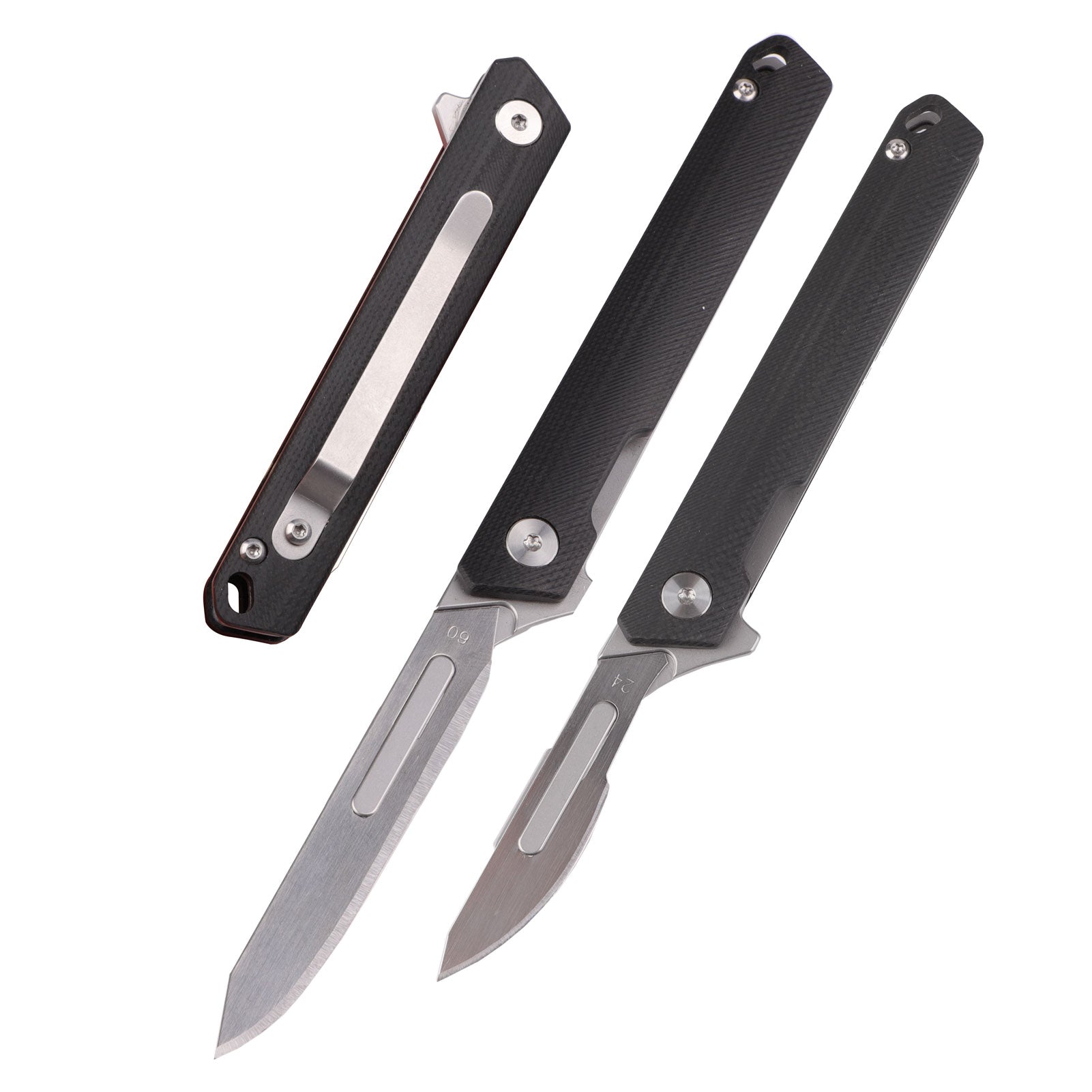S13 Folding Scalpel Knife | Keychain EDC Knife with #24 & #60