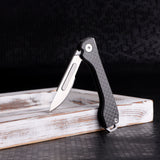 Samior S52 Folding Scalpel Utility Knife with 10 Blades