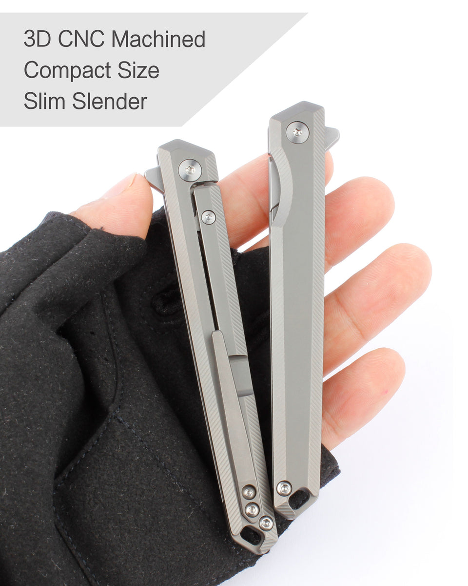 ainhue A42 Compact Slim Flipper Folding Pocket Scalpel Knife, – Samior