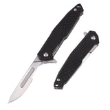 Samior S102 Flipper Scalpel Folding Knife