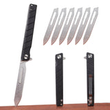 Samior S13 Slim Scalpel Folding Knife with #60 Blades
