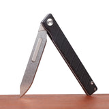 aihue A35 Slim Scalpel Folding Knife with #60 Blades-Samior S136