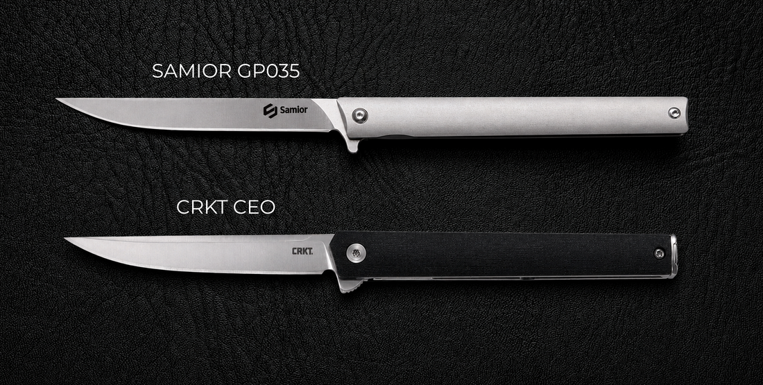 CRKT CEO vs. Samior GP035: Which Slim EDC Knife Is Worth Your Money?