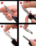 ainhue AR385 Auto Retractable #60 Scalpel OTF Utility Knife