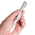 ainhue A32-CF Compact Slip Joint Scalpel Folding Pocket Knife