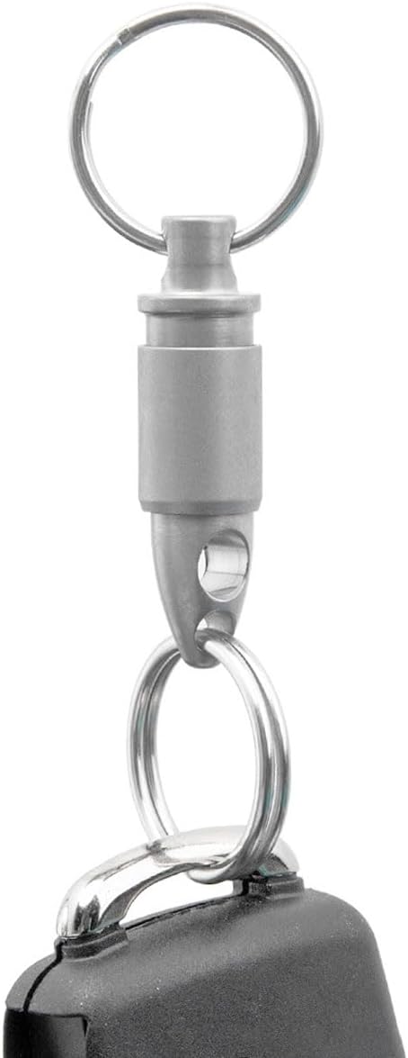 T14 Quick Release Detachable TC4 Titanium Universal Key Ring Connector