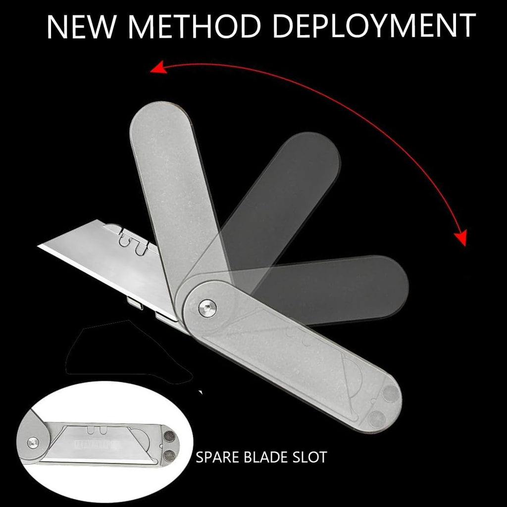 ainhue A33 Unique Deployment Titanium Alloy Pocket Utility Knife