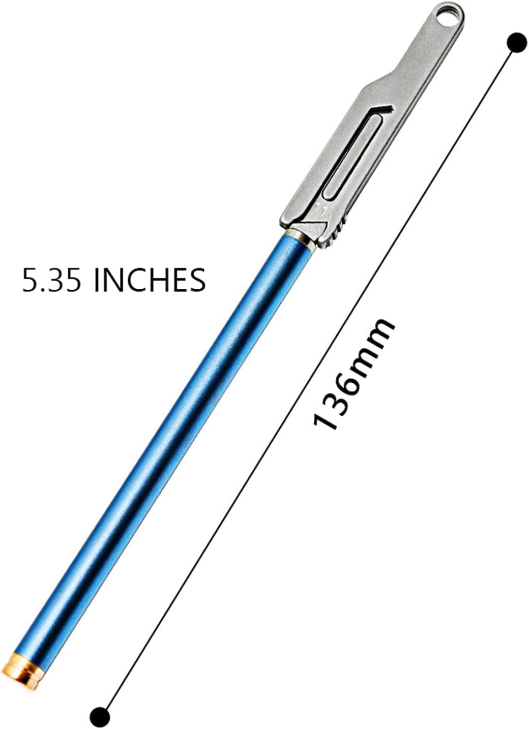 A535 Pocket Scalpel Utility Knife #3Handle, 10pcs #11 Blades