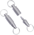 T14 Quick Release Detachable TC4 Titanium Universal Key Ring Connector