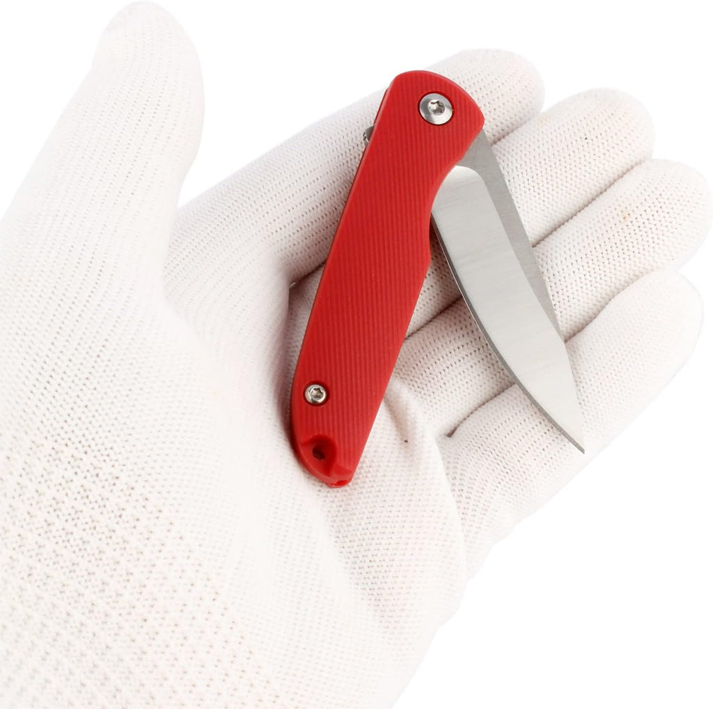 Samior T28 Mini Flipper Folding Pocket Knife】