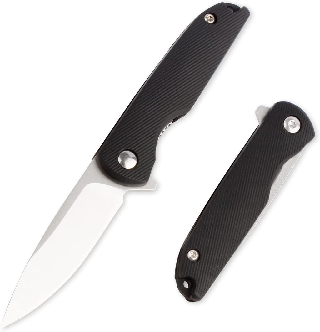Samior T28 Mini Flipper Folding Pocket Knife】