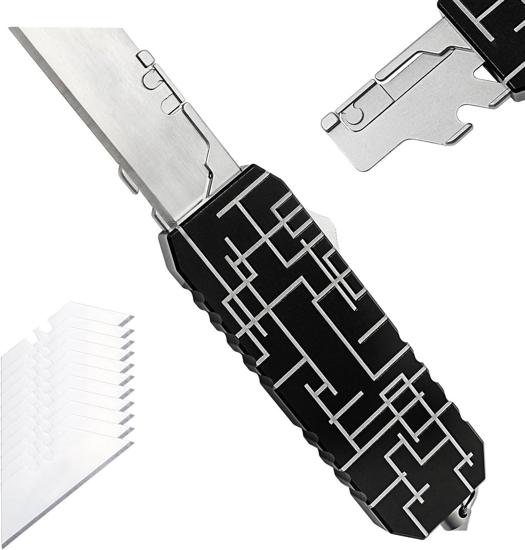 ainhue AQ37 Auto Retractable Box Cutters Utility Knife