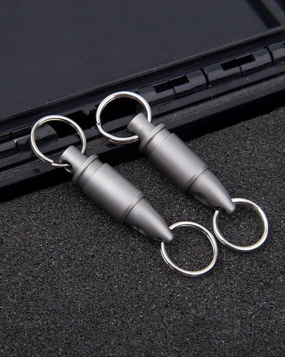 T14 Quick Release Detachable TC4 Titanium Universal Key Ring Connector