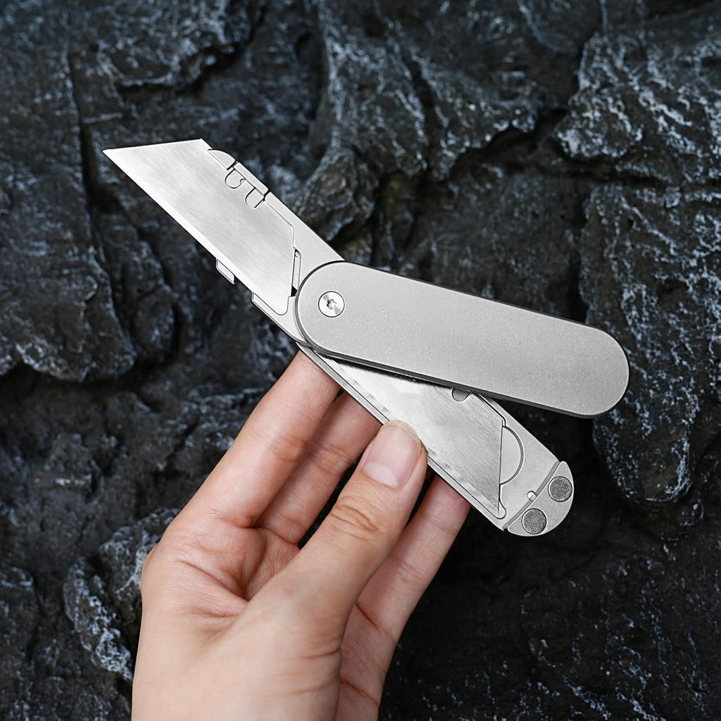 ainhue A33 Unique Deployment Titanium Alloy Pocket Utility Knife