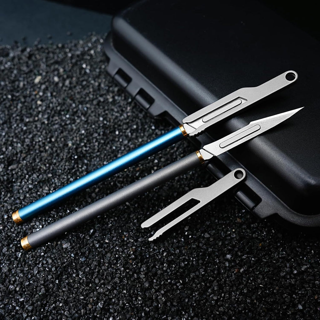 A535 Pocket Scalpel Utility Knife #3Handle, 10pcs #11 Blades