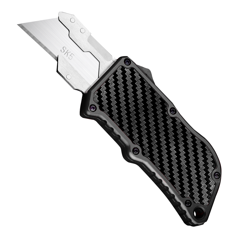 ainhue RU36 Auto Retractable Box Cutter OTF Utility Knife