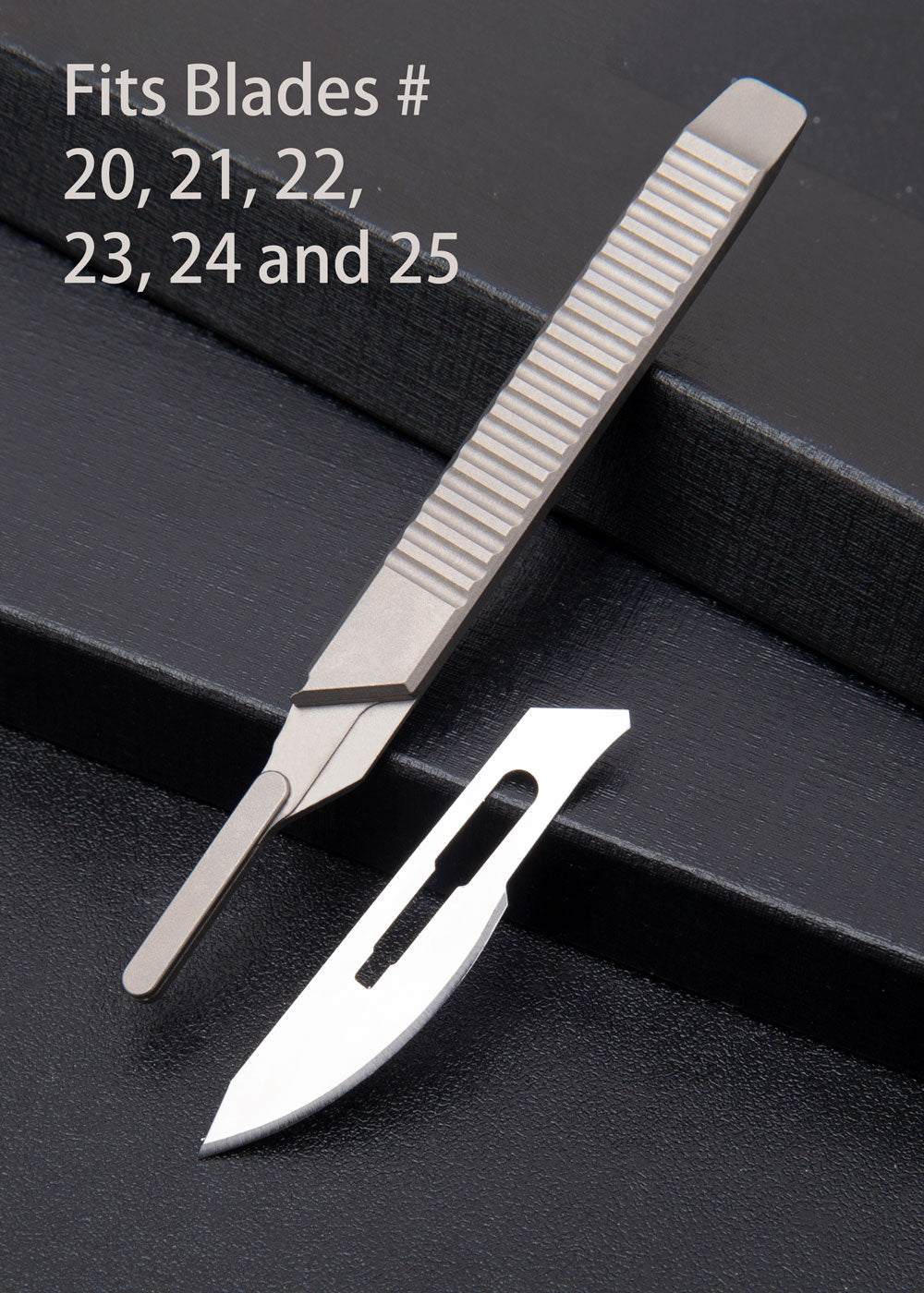 ainhue A5 Pocket Scalpel Utility Knife, 10pcs #24 Blades