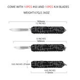 ainhue AR385 Auto Retractable #60 Scalpel OTF Utility Knife