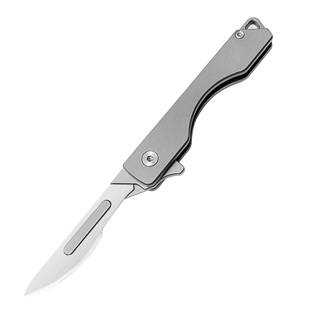 Samior TS135 Folding Scalpel Utility Knife with 10 Blades