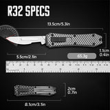 ainhue R32 Auto Retractable #24 Scalpel OTF Utility Knife