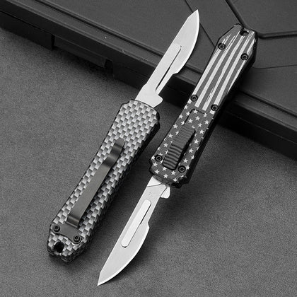 ainhue R32 Auto Retractable #24 Scalpel OTF Utility Knife