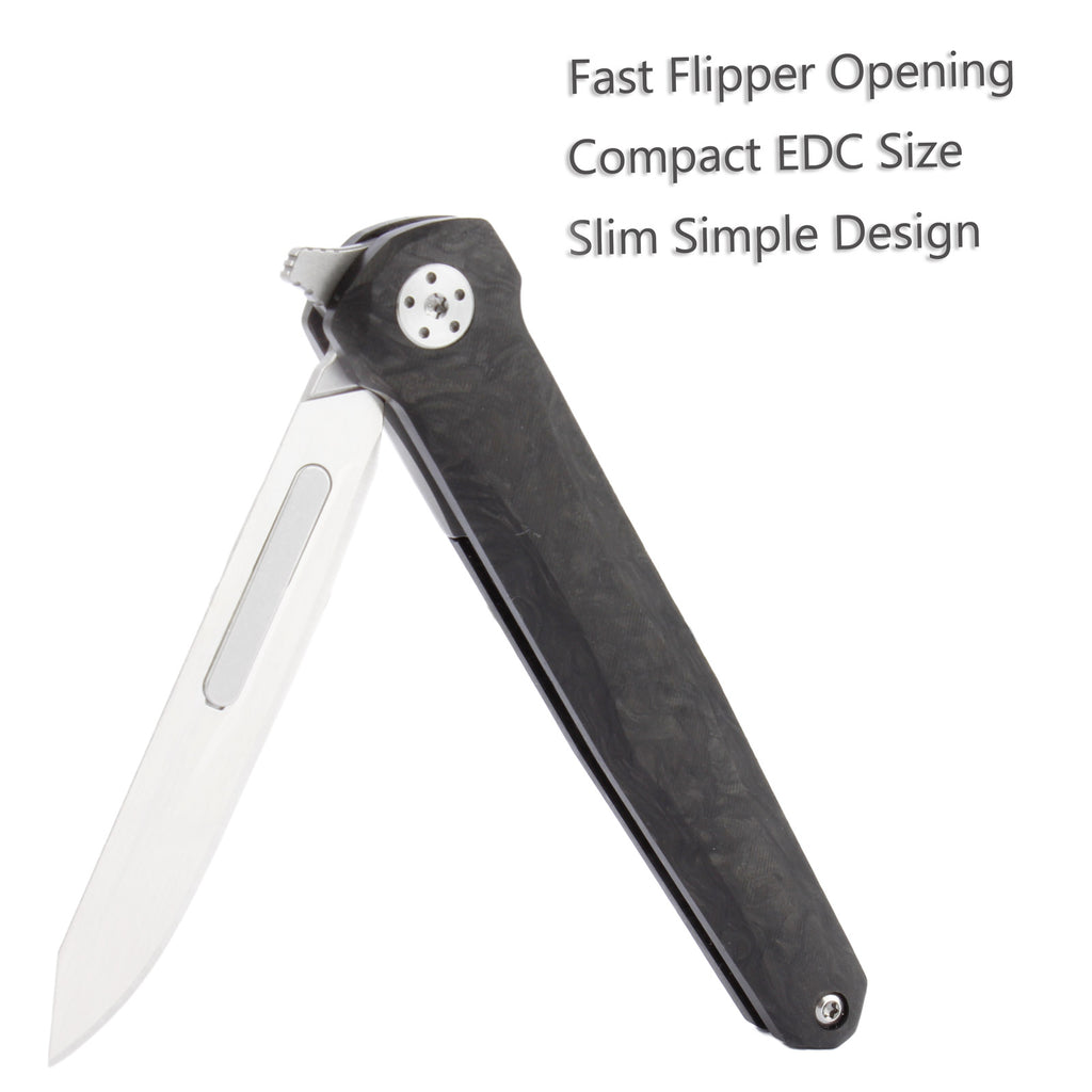  TENCHILON T35 Small Slim Folding Pocket Scalpel Knife