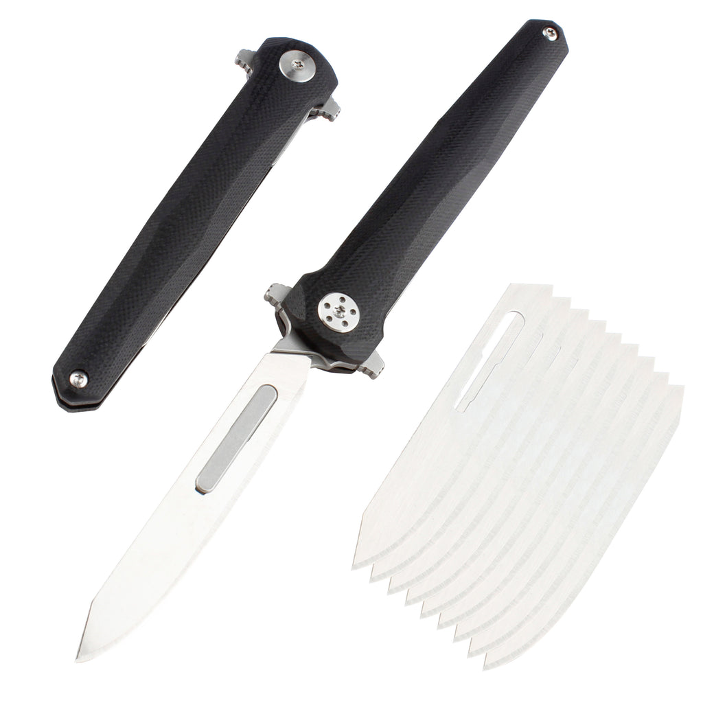 Samior T369 Small Folding Pocket Flipper Scalpel Knife