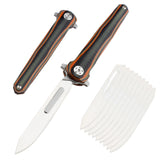 Samior T369 Small Folding Pocket Flipper Scalpel Knife