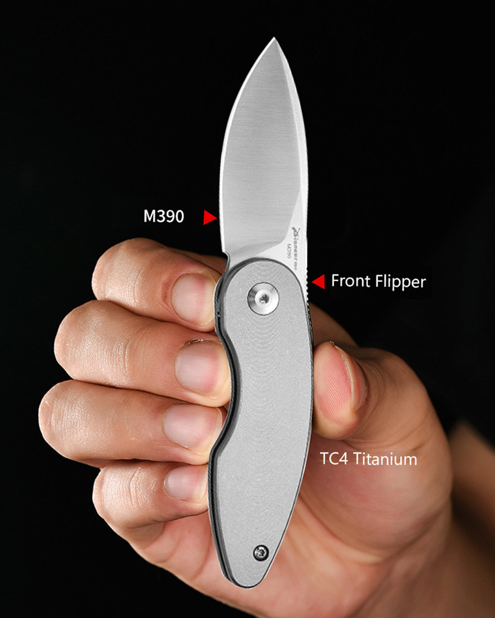 PioneerEDC MT034 Compact Slipjoint Pocket EDC Knife