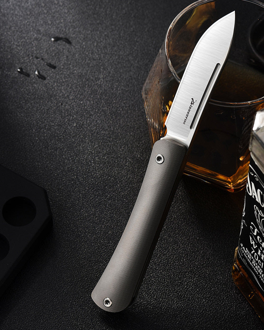 PioneerEDC MT0386 Slipjoint Pocket Knife, 14C28N Stainless Steel Blade