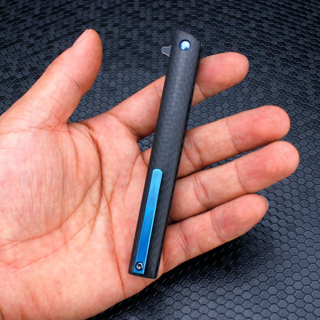 Minimalist Compact Gentleman's Lean Slender Narrow Carver Flipper Knives