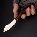 Samior S65 EDC Compact Fixed Blade Knife 2.2oz