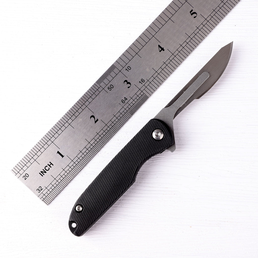 Samior S51 Mini Scalpel Neck Knife with 10pcs #24 Blades