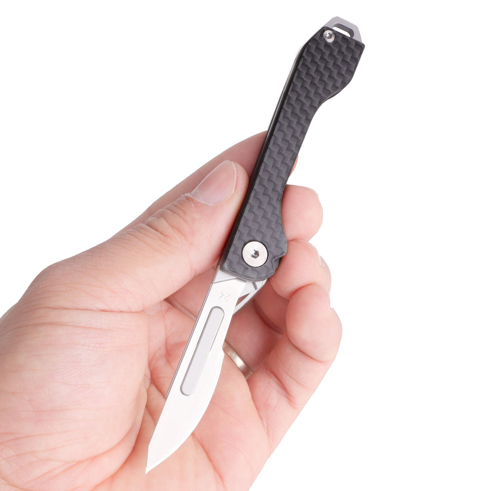 Samior S52 Folding Scalpel Utility Knife with 10 Blades