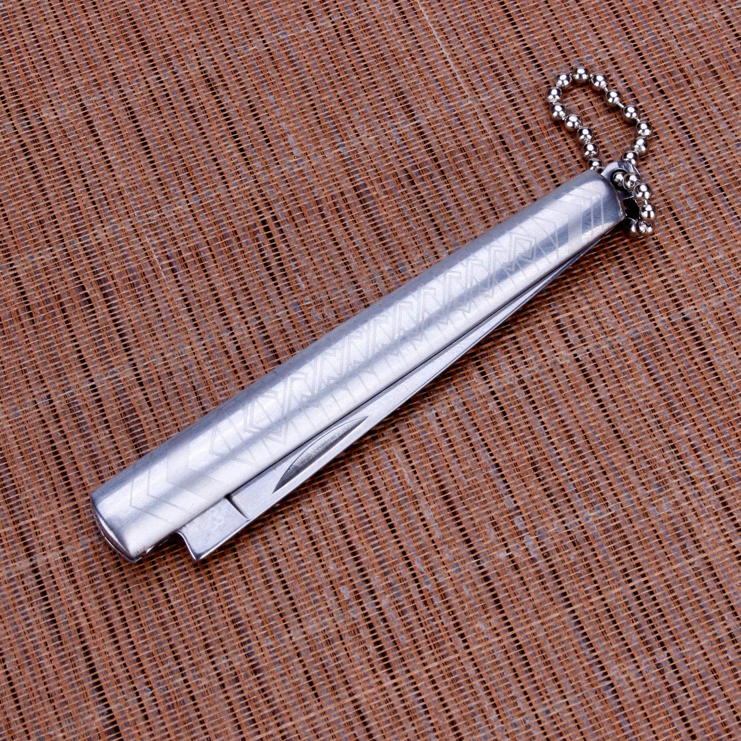 Samior FK5833 Small Slim Slip Joint Pocket Keychain EDC Knife (2.3" Blade)