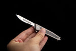 Samior SC31 Mini Titanium Embed Carbon Fiber Scalpel Pocket Flipper Knife